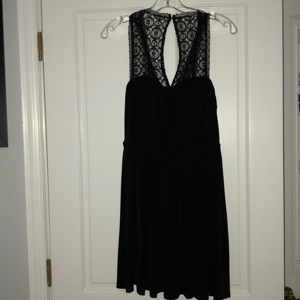 bcbg black dress